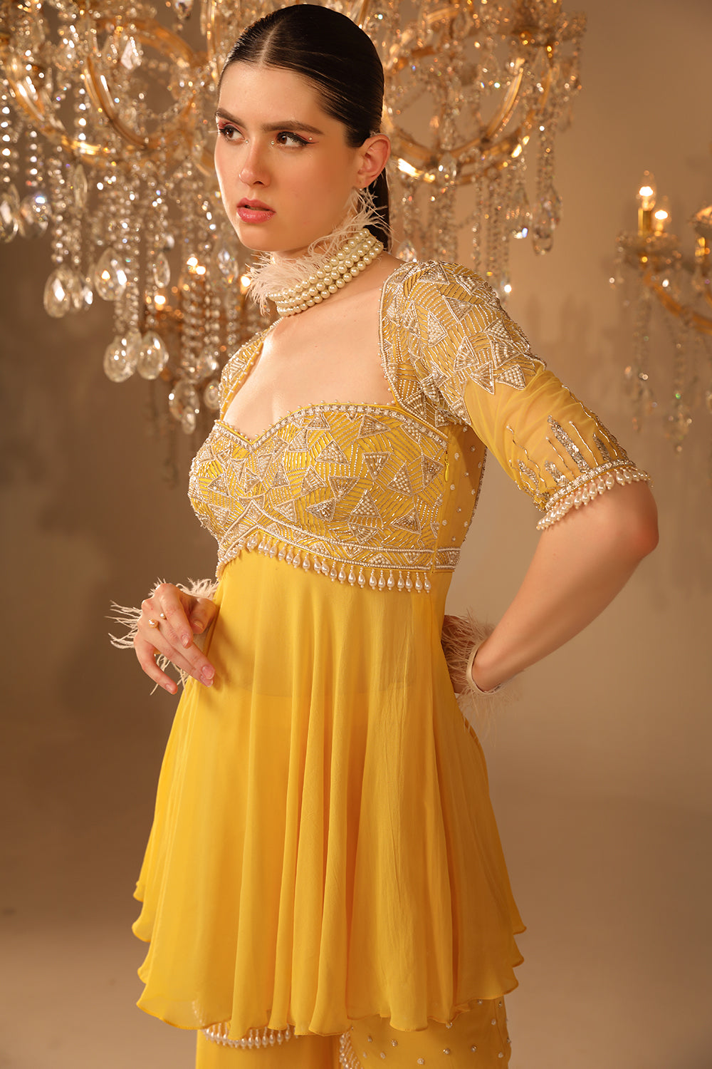Gharara Suit Set