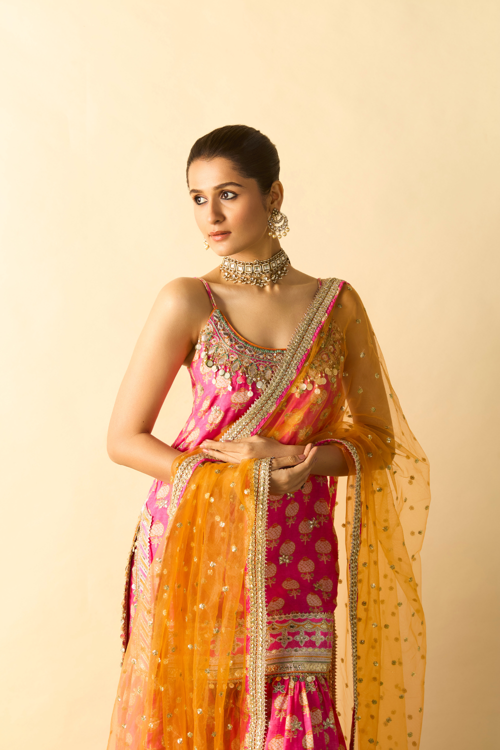Ravina Strappy Sharara Set