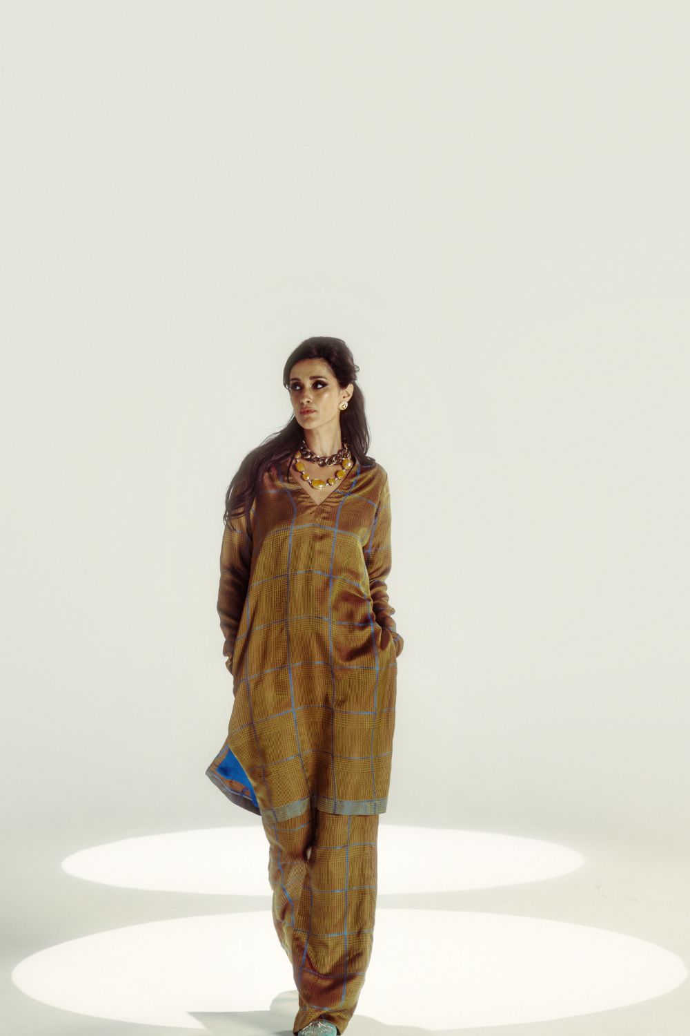 The Chessboard Kurta Set