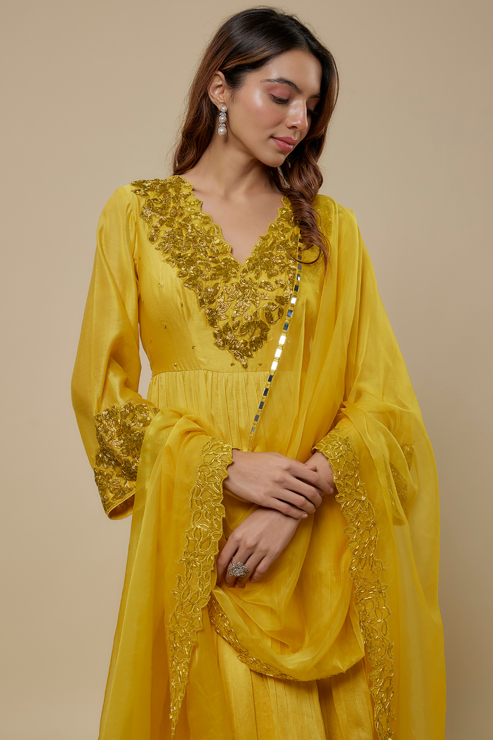 Tashira Anarkali Set