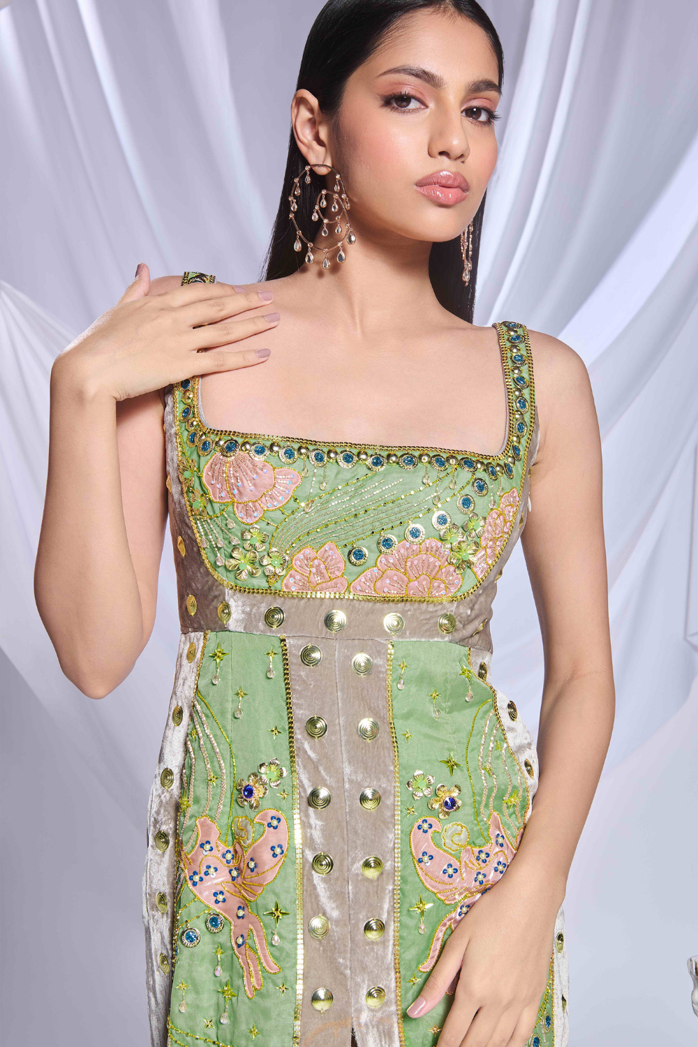 shamrock shimmy gown