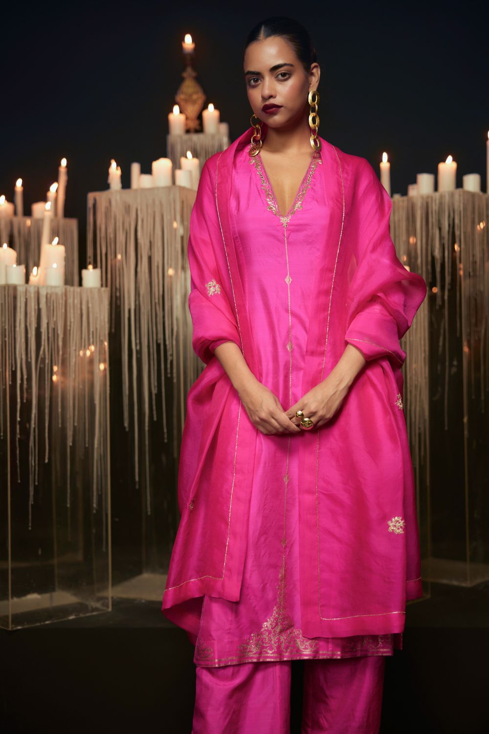 Endless Love Suit Rani Pink