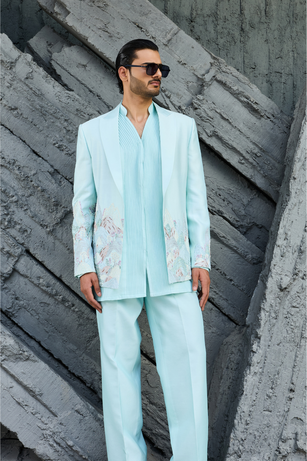Sky Serenade Jacket Set