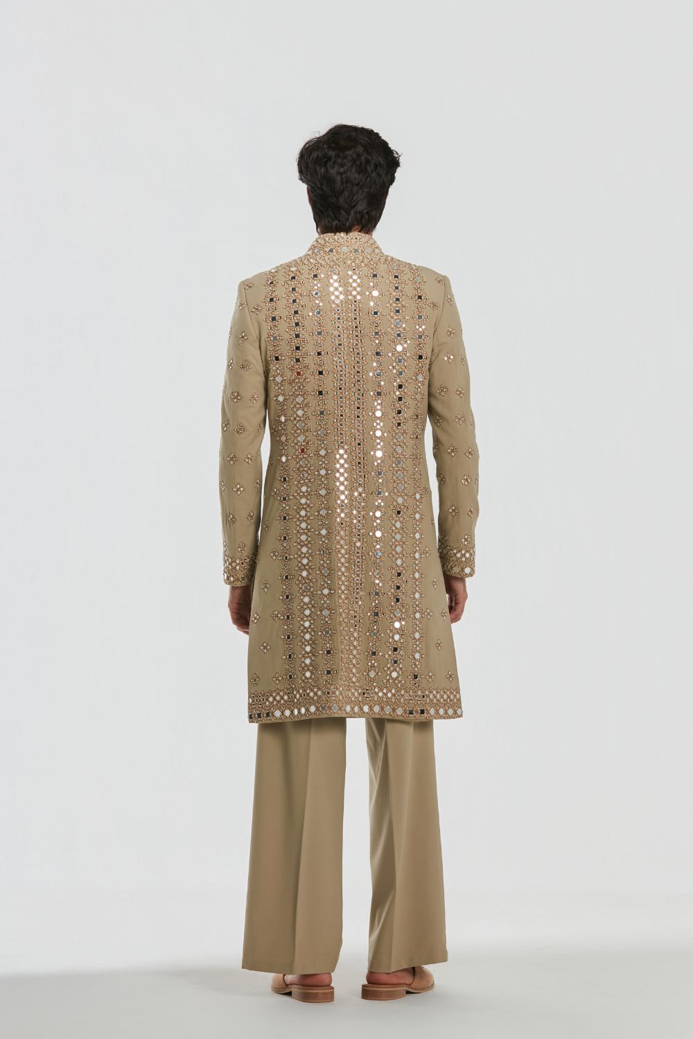 Shrine Dune Sherwani Set