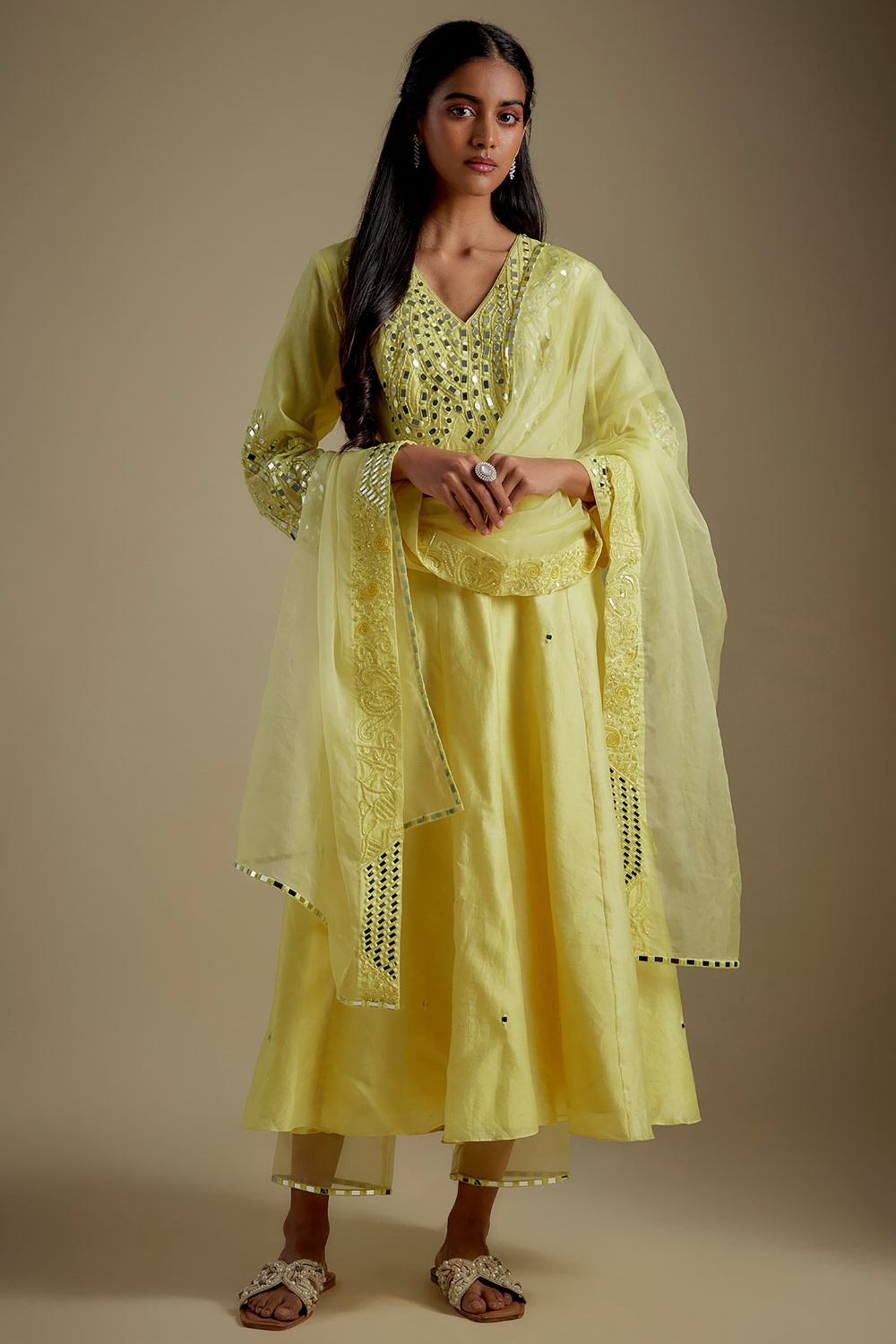 Threadio Anarkali Set