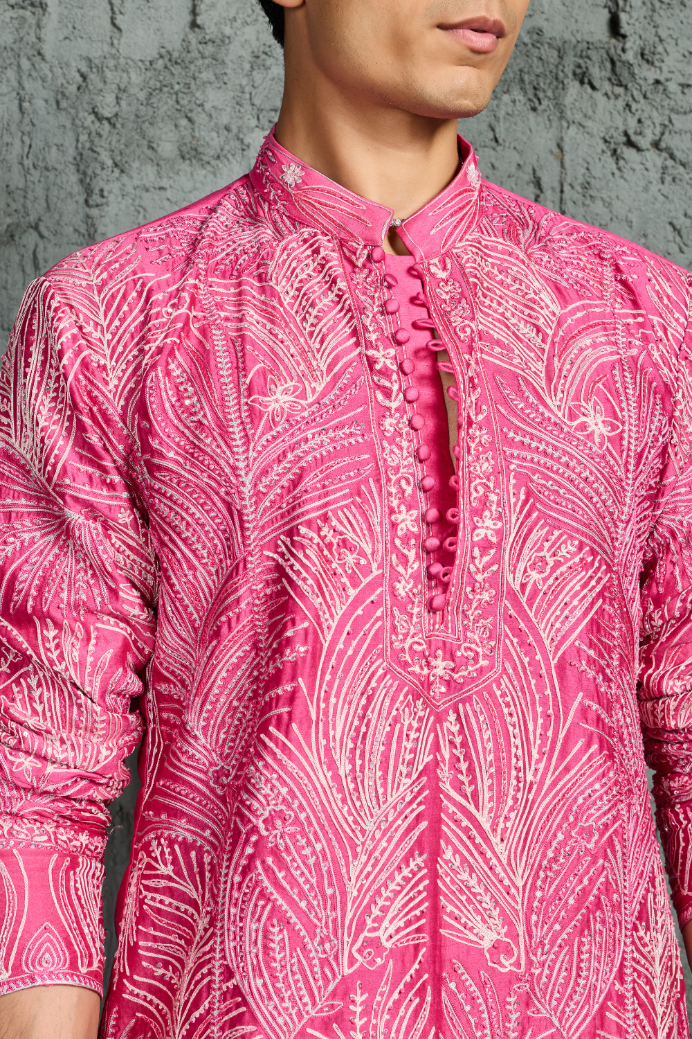 Peony Glow Festive Kurta Set