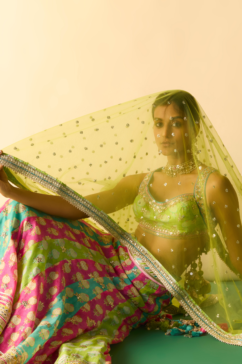 Shyama lehenga set