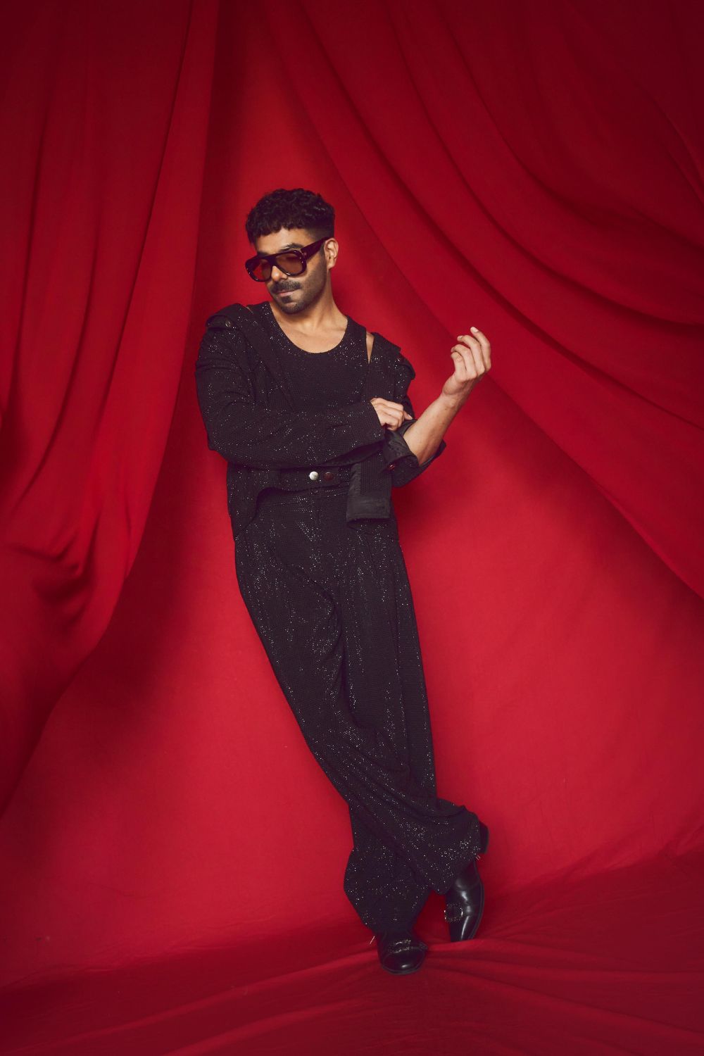 Aparshakti Khurana in Viper Bomber Set