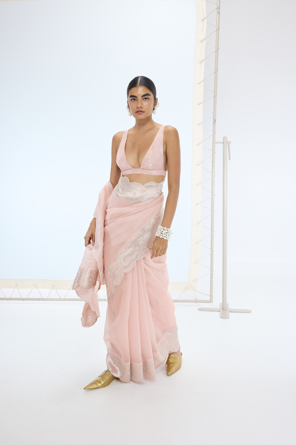 The Jane Saree in Pink
