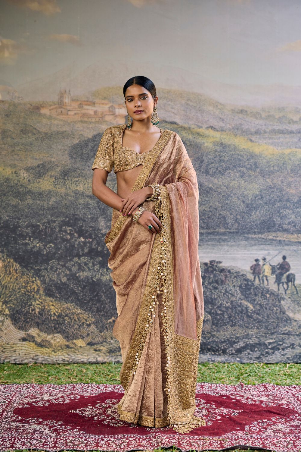 Trinaya Saree Set