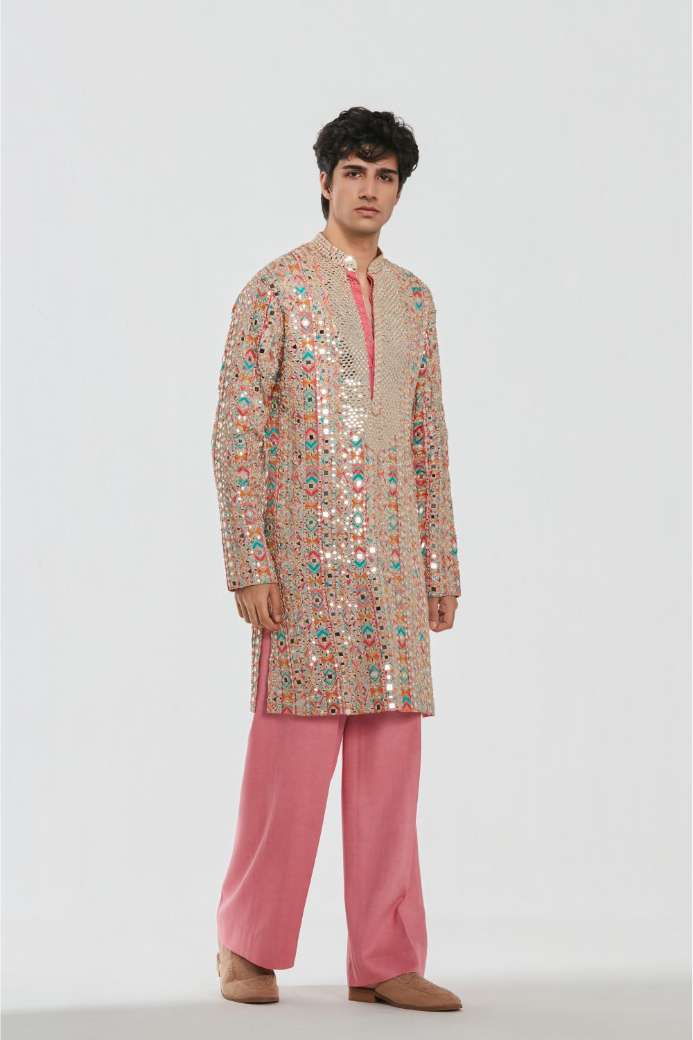 Shrine Multicoloured Kurta Set