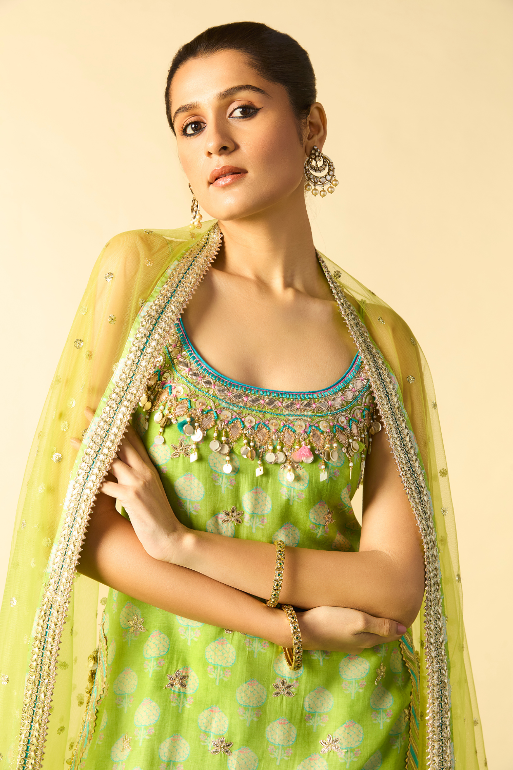 Ravina Strappy Sharara Set