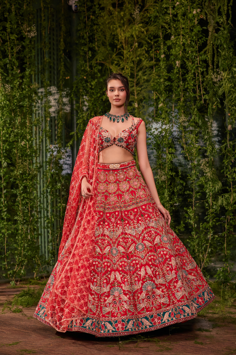 Udaan- The Bird of Hope lehenga