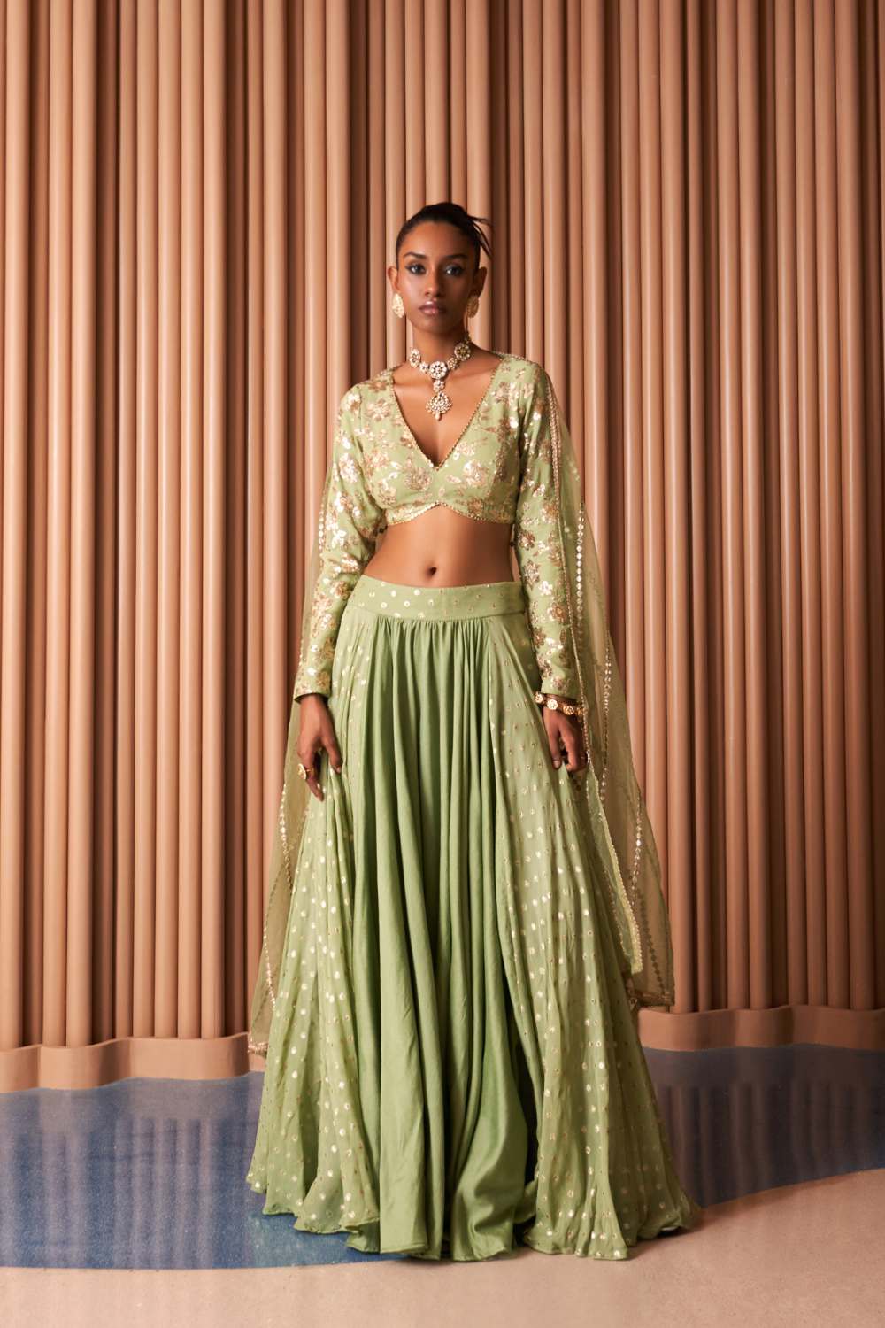 Sheer Swift Lehanga