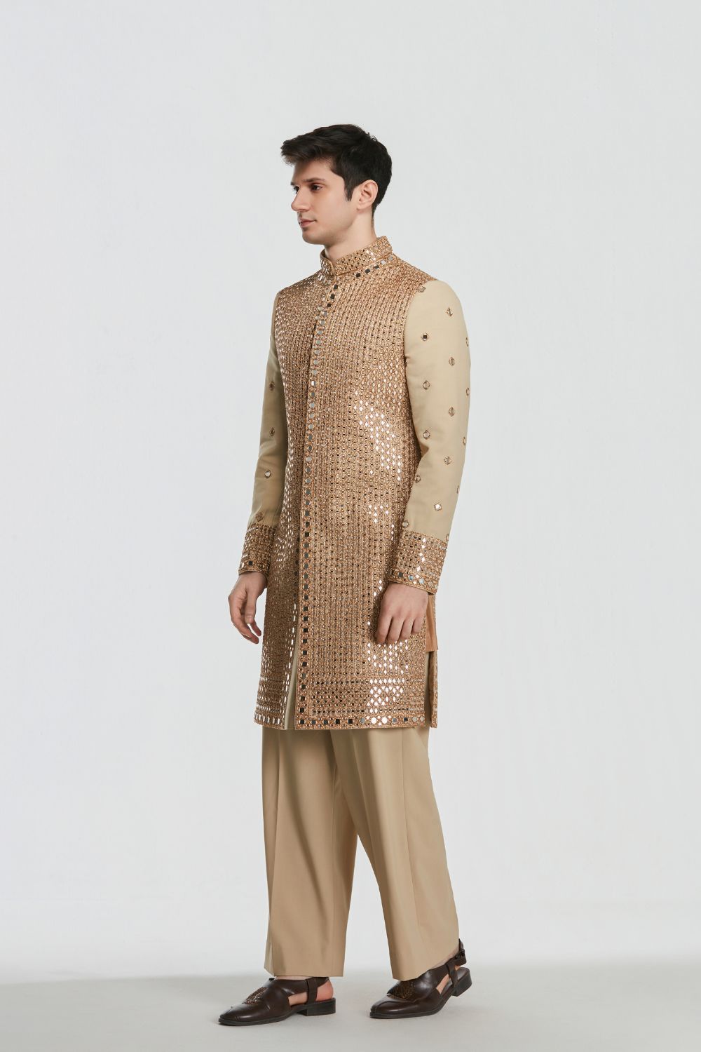 Shrine Auric Sherwani Set