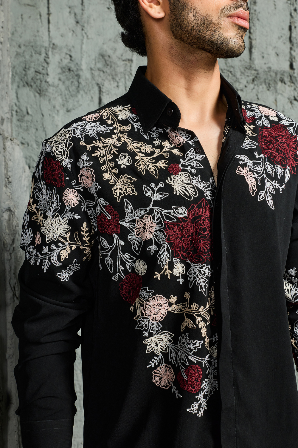 Night Bloom Jacket Set