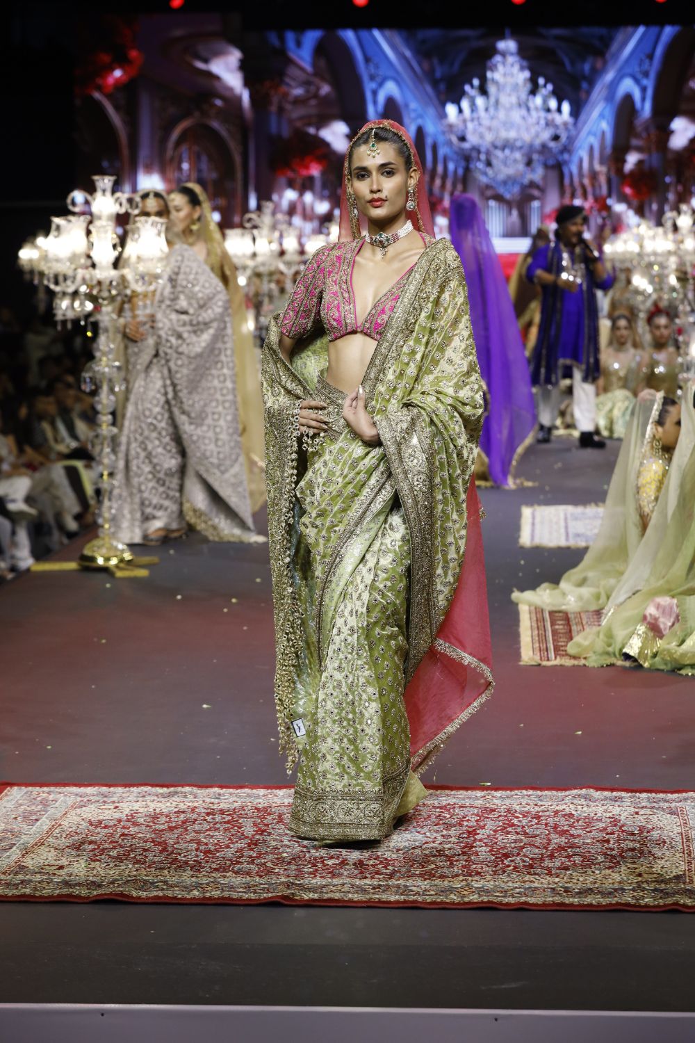 Gulnaar Zareen Saree Set