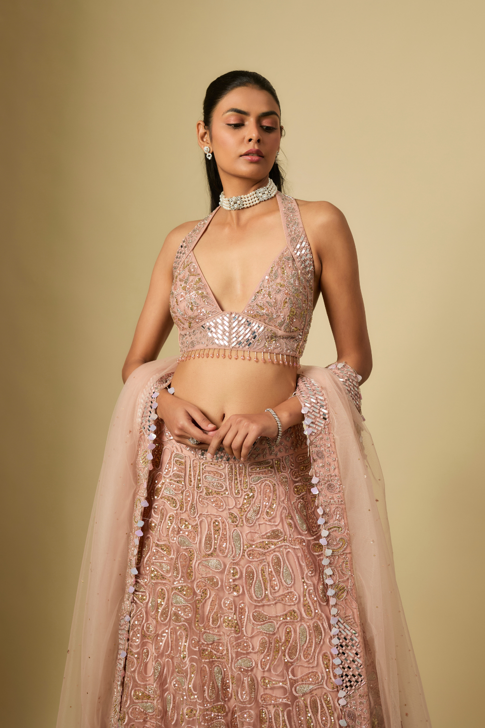Ember Lehenga Set