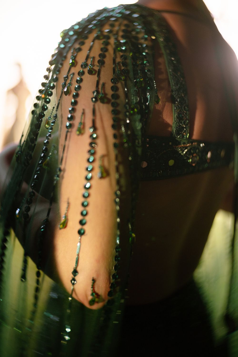 Emerald Élan Lehenga Set