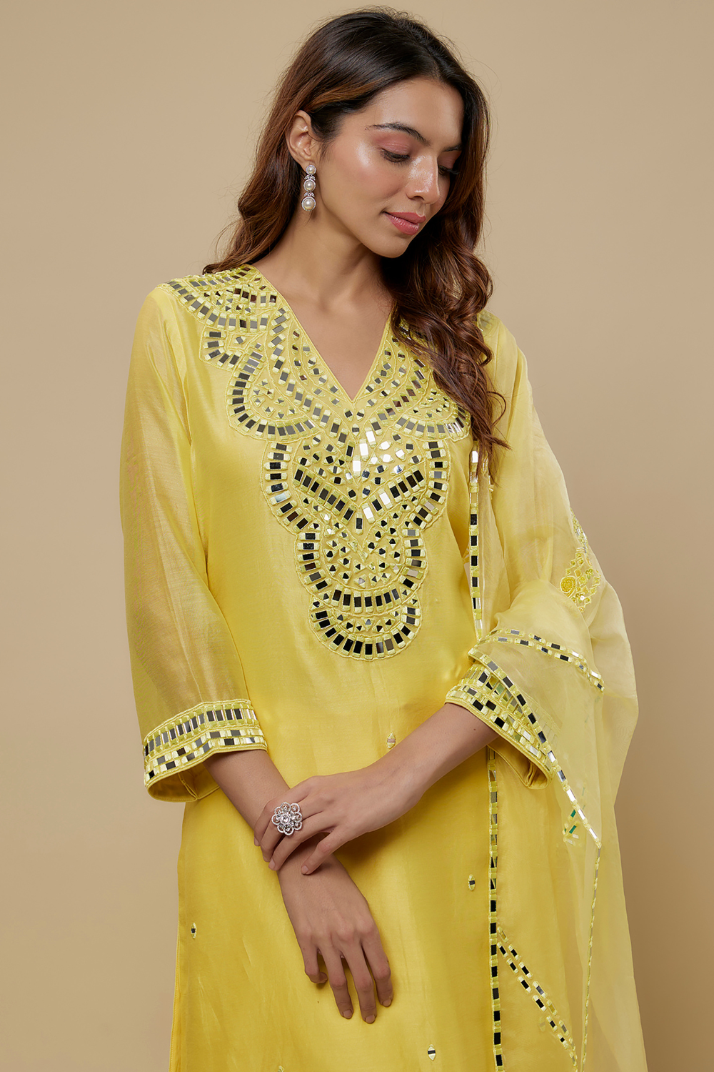 Theory Kurti Set