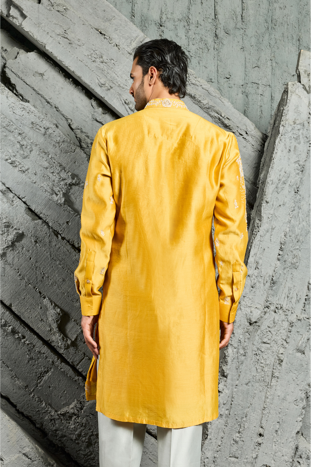 Marigold Dream Embroidered Kurta Set