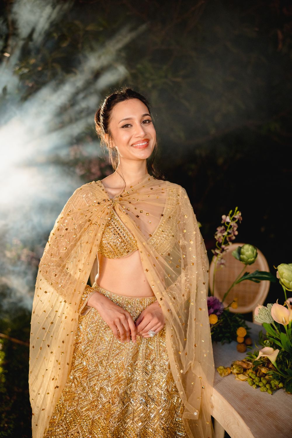 Golden Reverie Lehenga Set