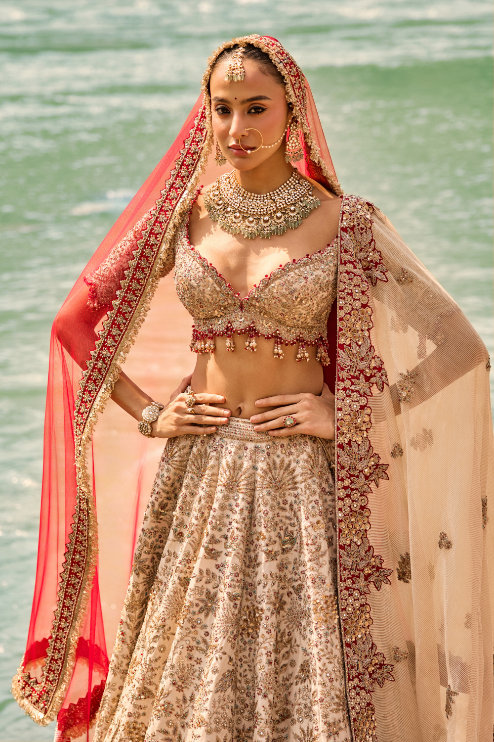 IMPERIAL GOLD LEHENGA
