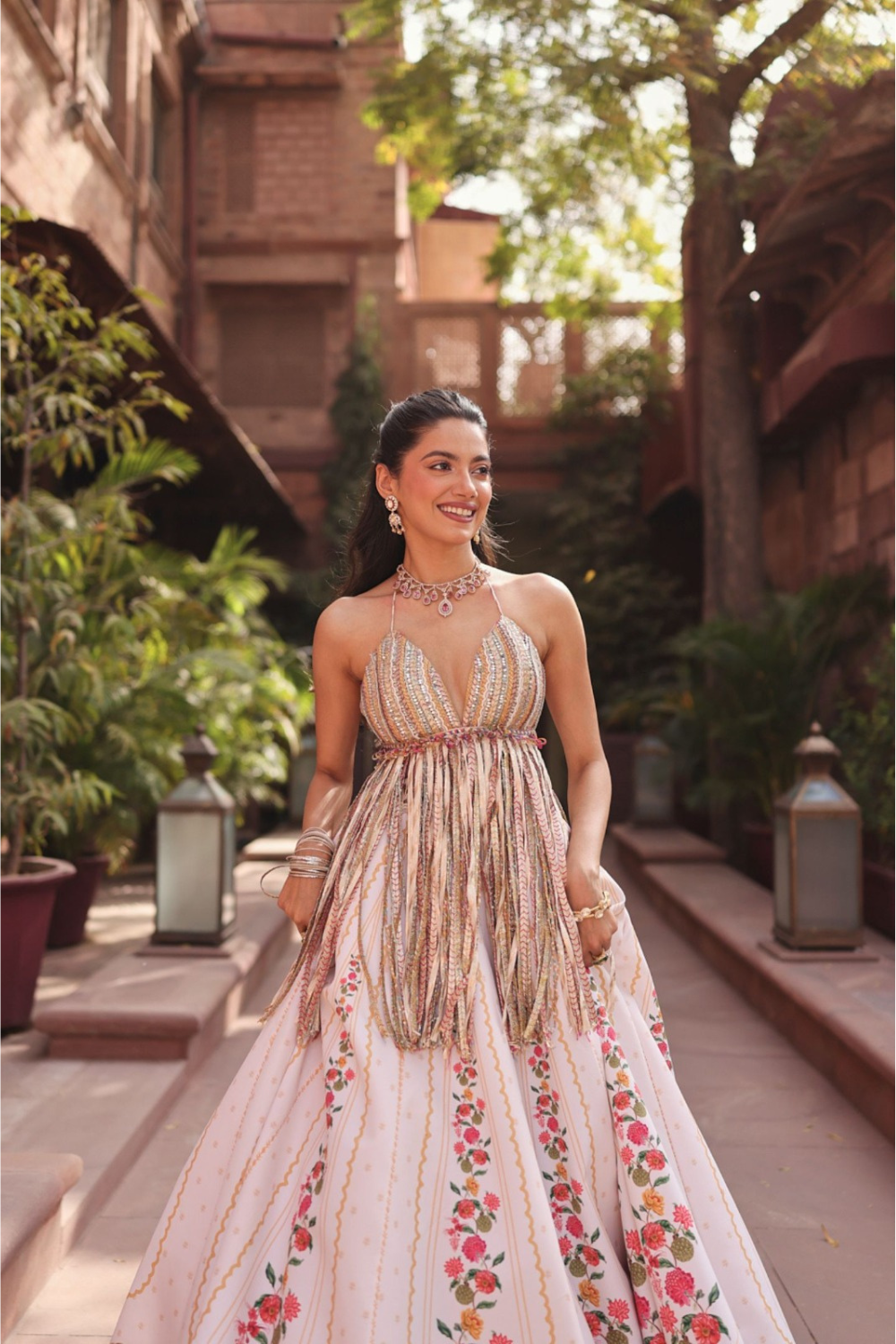 Ebony Bahaar Lehenga