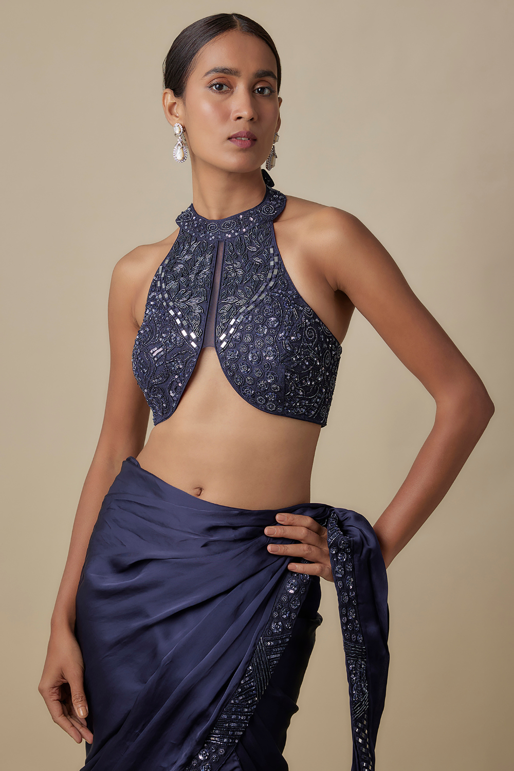 Nzeppel Drape Saree
