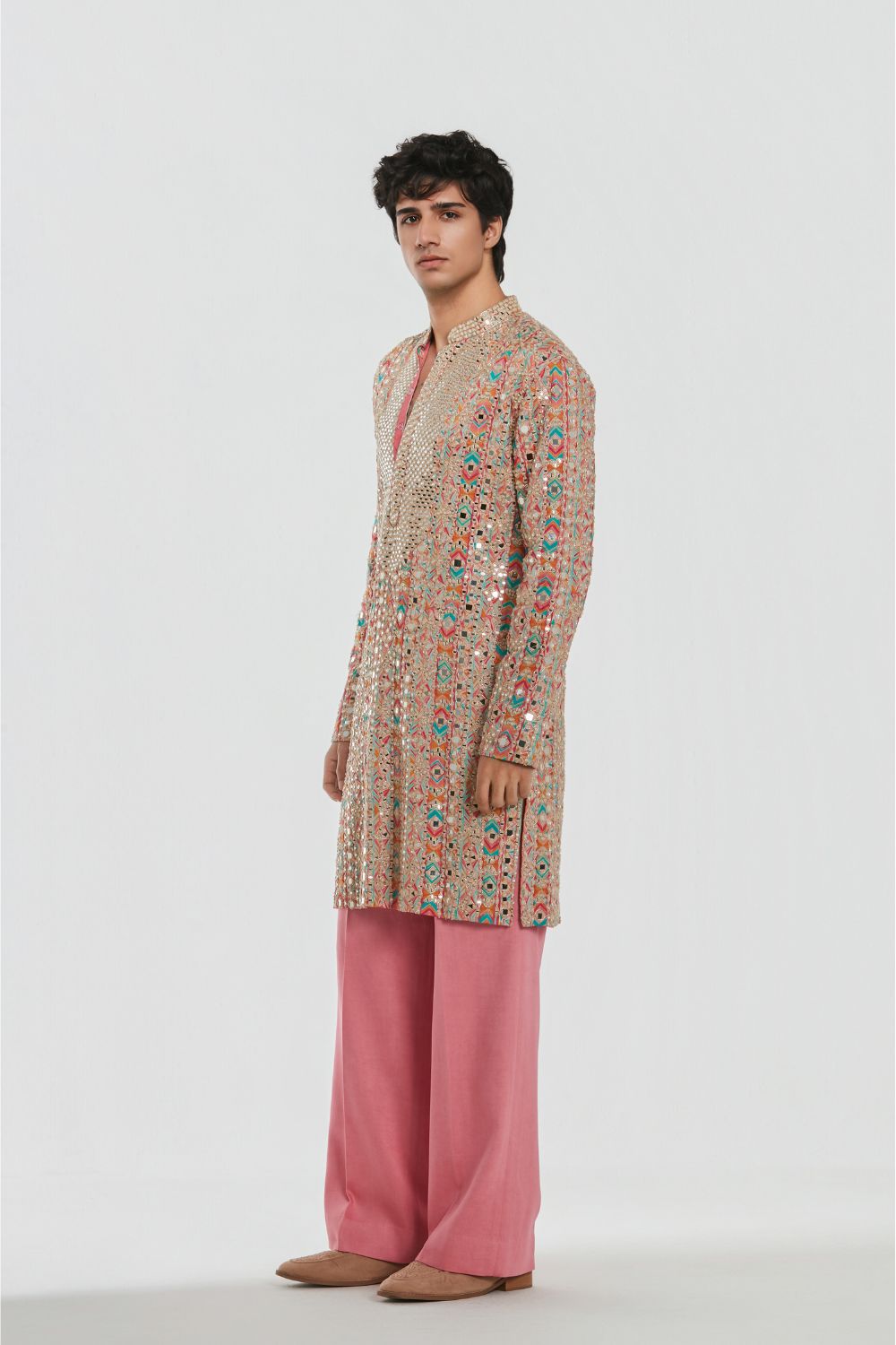 Shrine Multicoloured Kurta Set