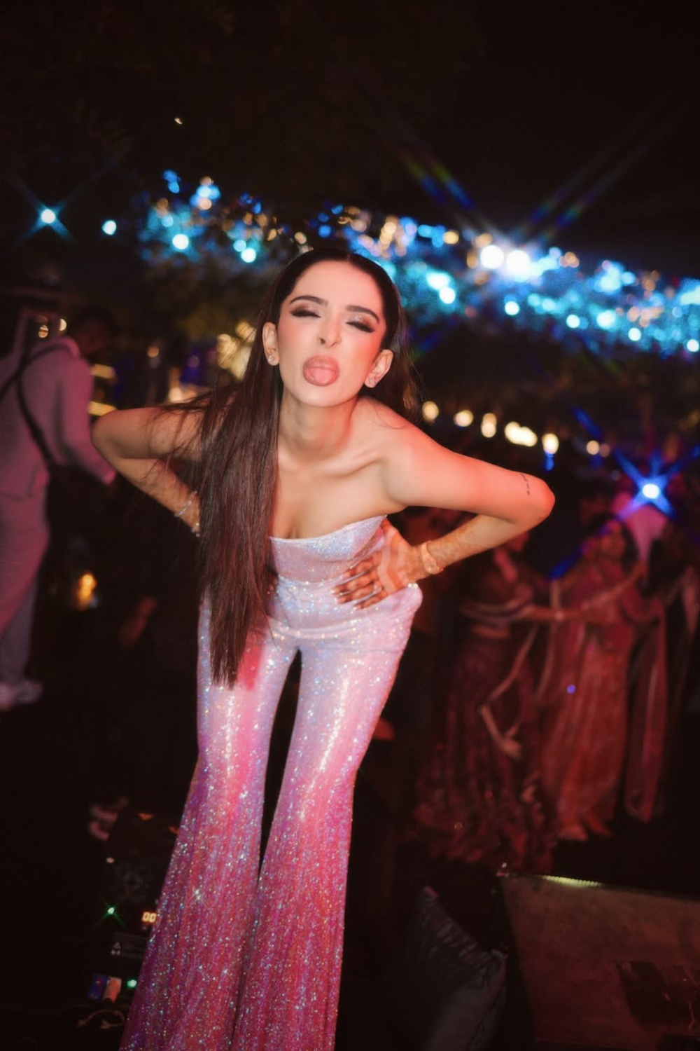 Ahana Raheja in Celestia Stardust Corset Set