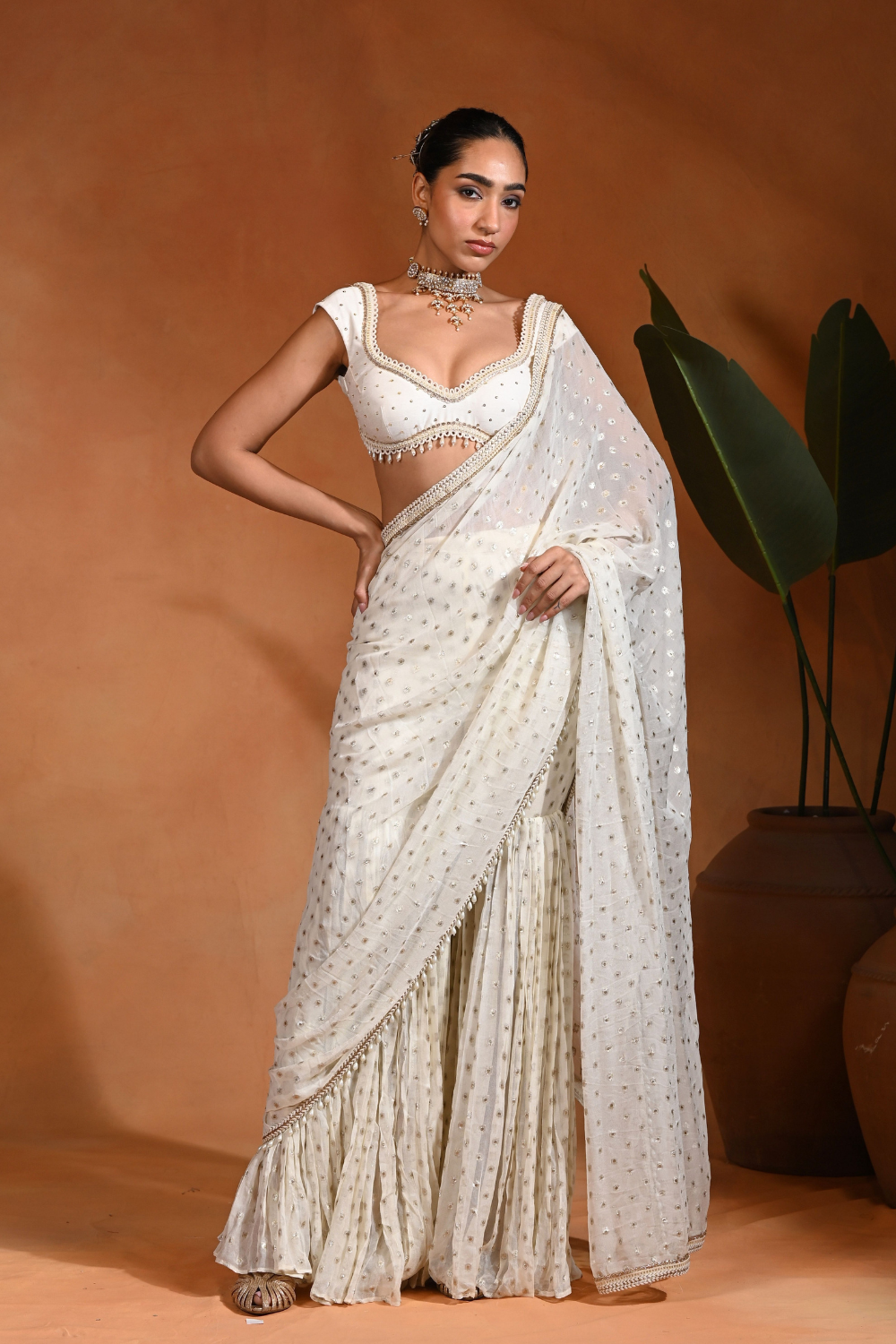 Rooh Pant Saree