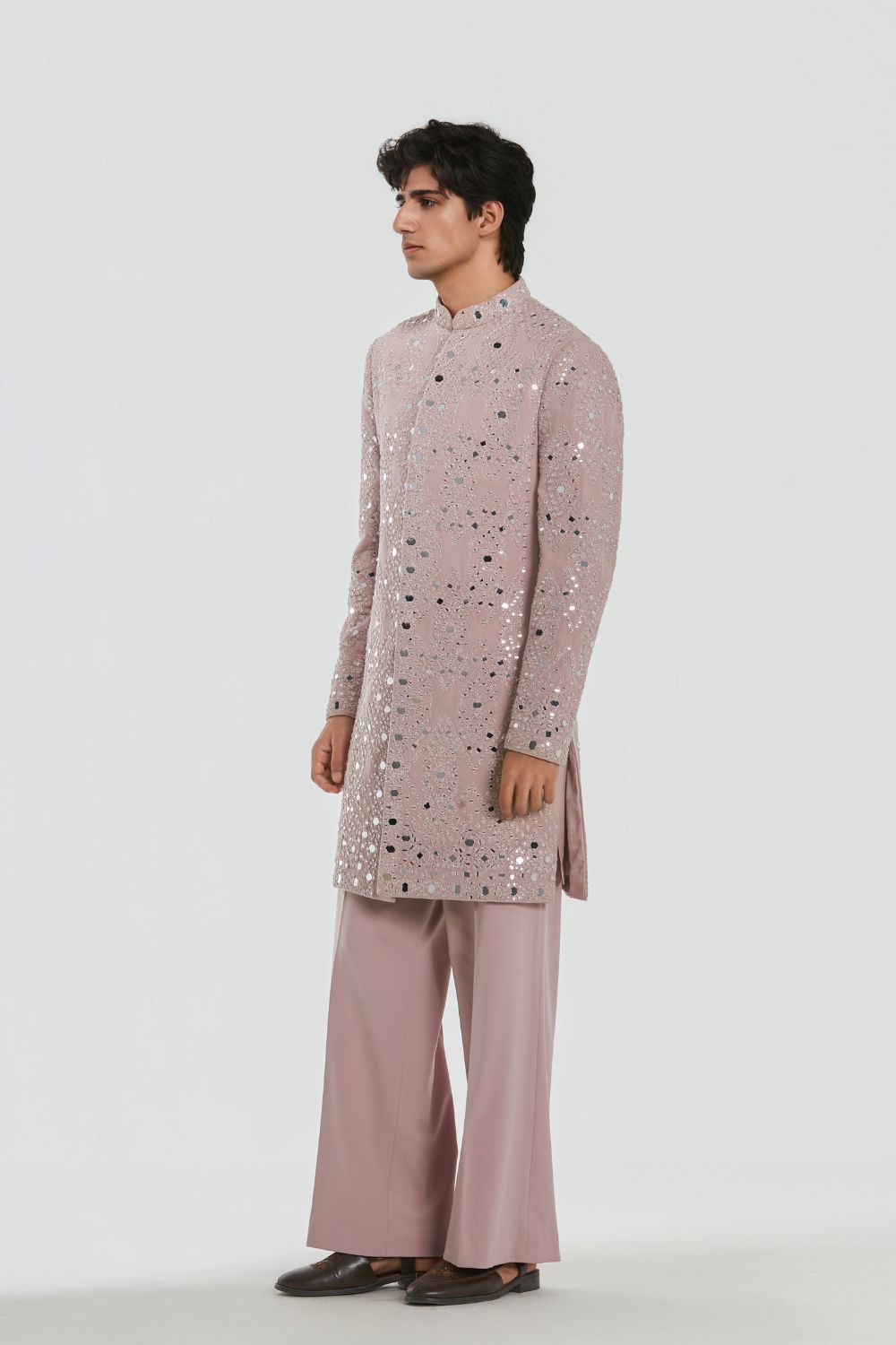 Shrine Cardinal Sherwani Set