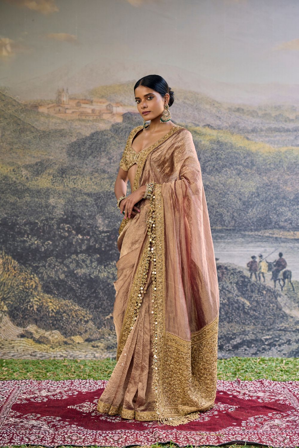 Trinaya Saree Set