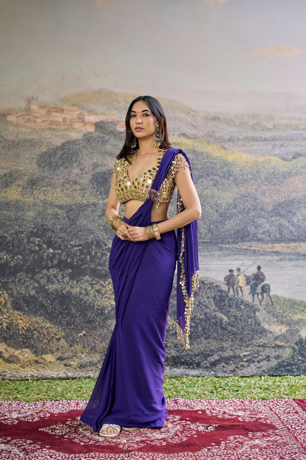 Ruhani Saree Set