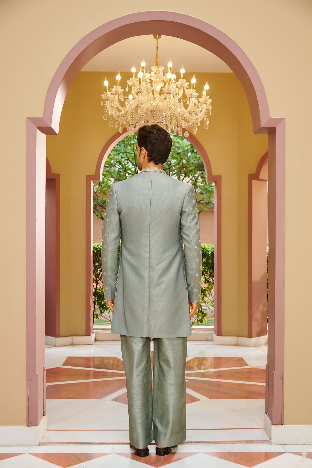 Sajda Sherwani  Set