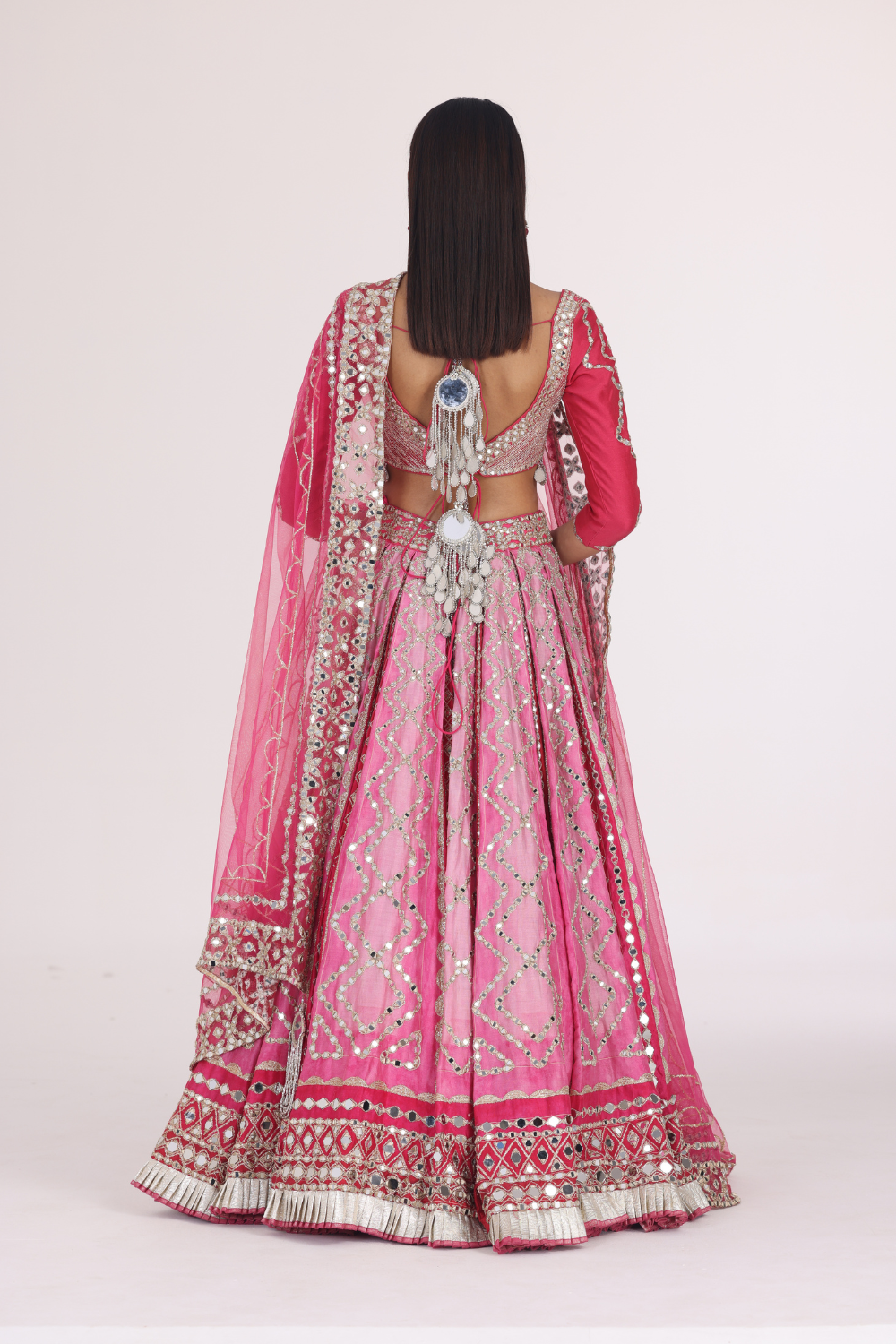 Begam Hues Printed Lehenga
