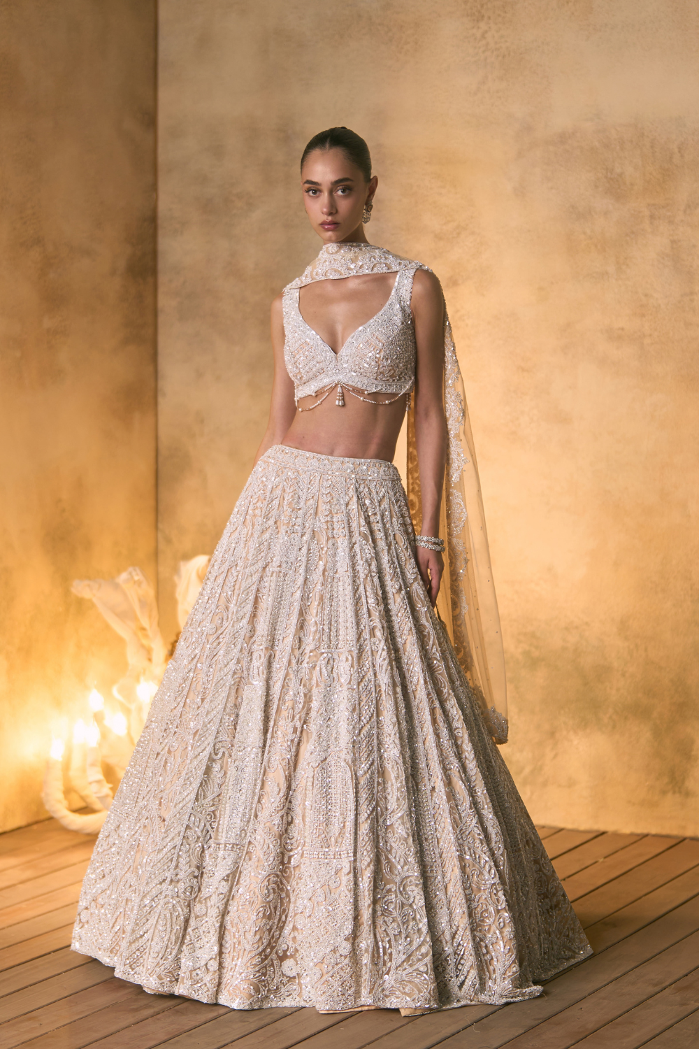 Vermeil Lehenga Set