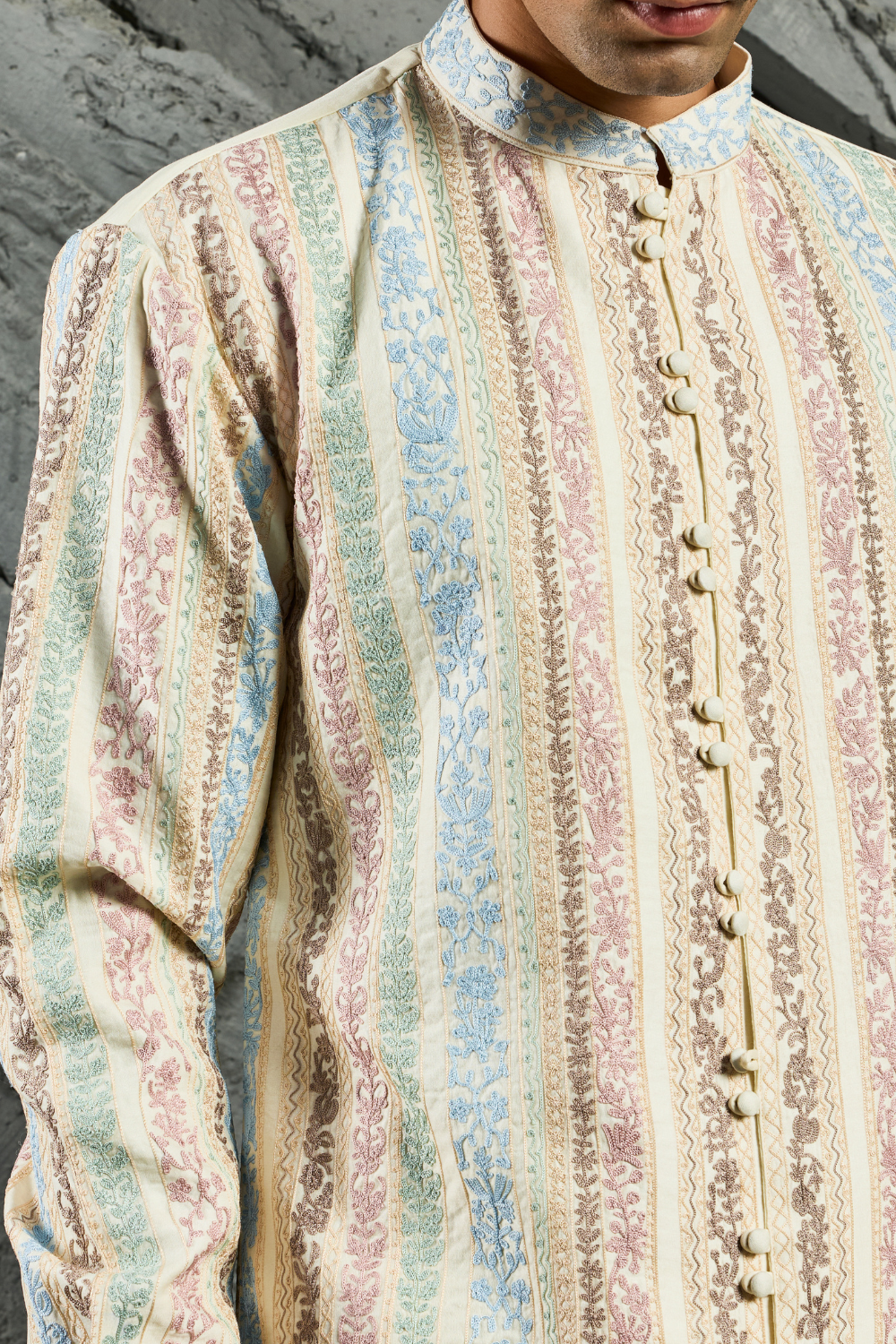 Soft Pearl Kurta Set