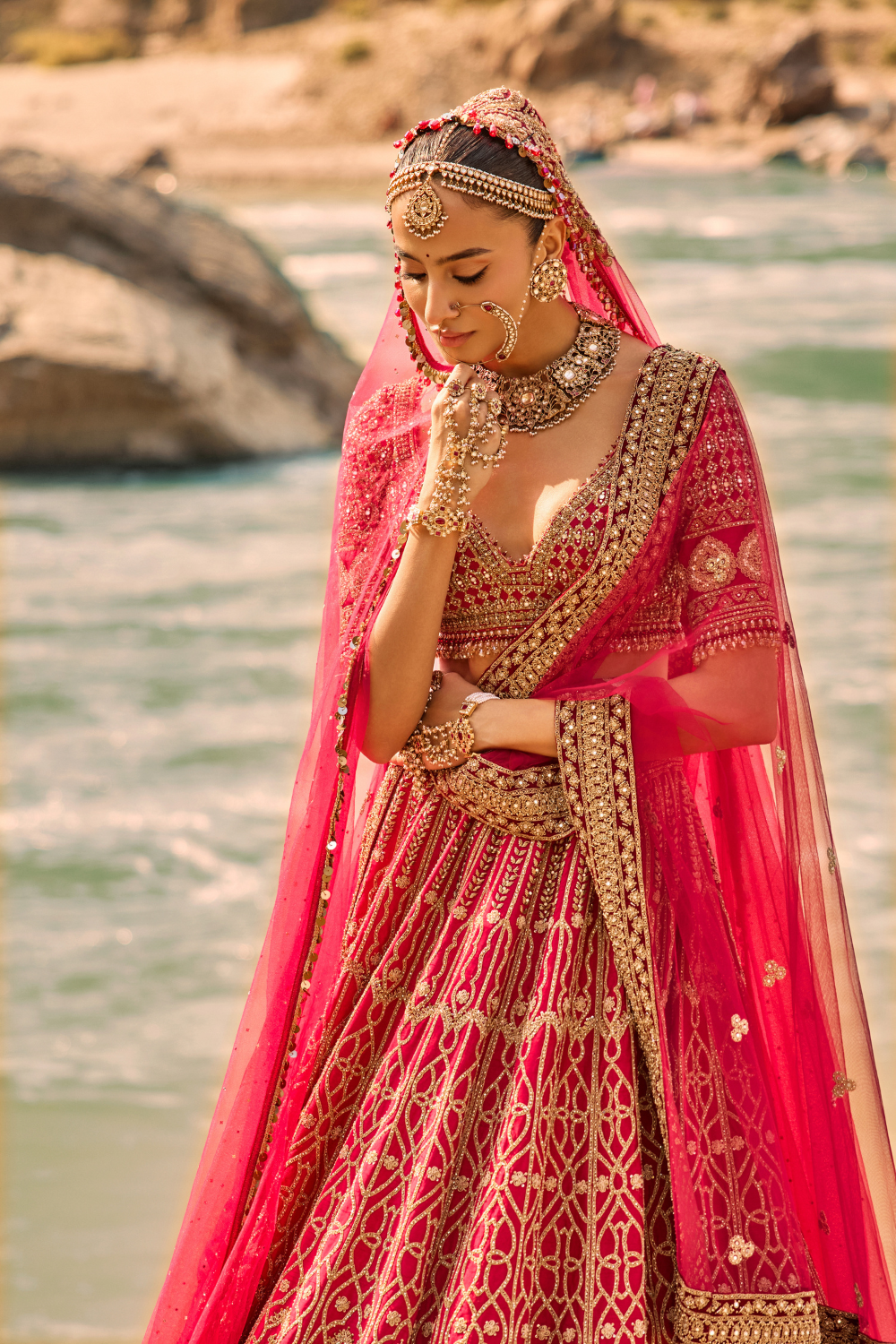 REGALIA JAALI LEHENGA