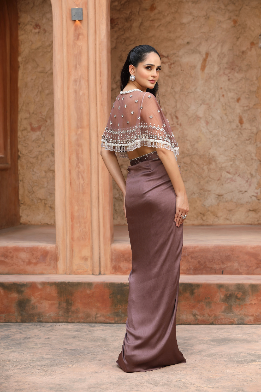 Dusky Enchant Cape Set