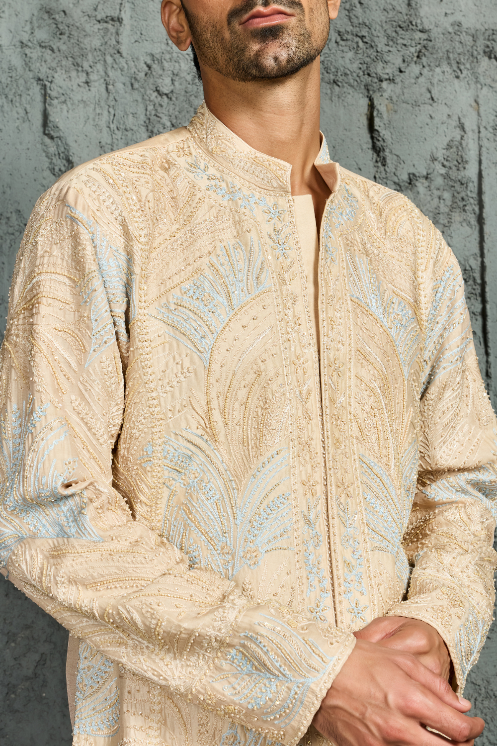 Beige Oasis Kurta Set