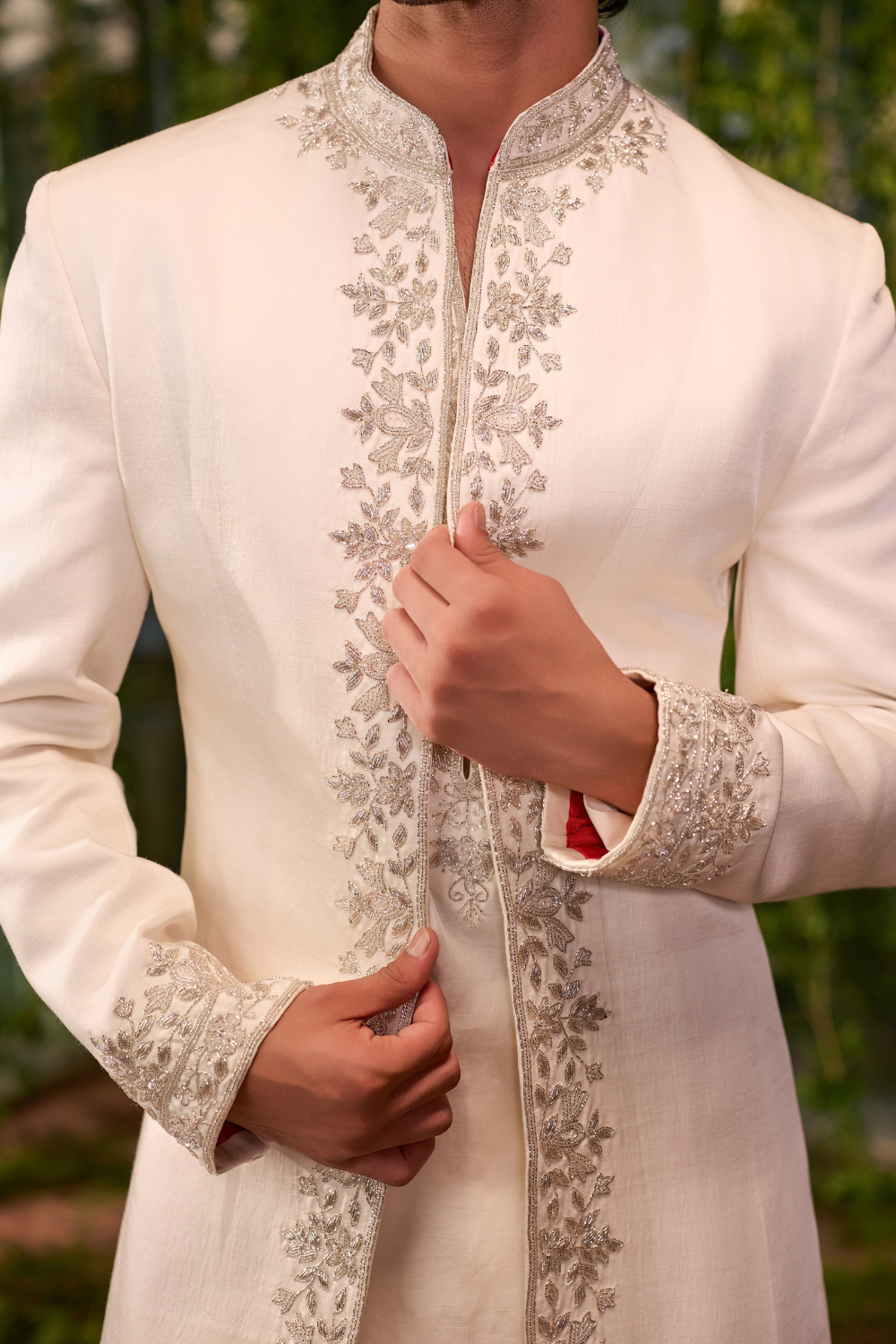 Shvet Agni - The Fearless King Sherwani