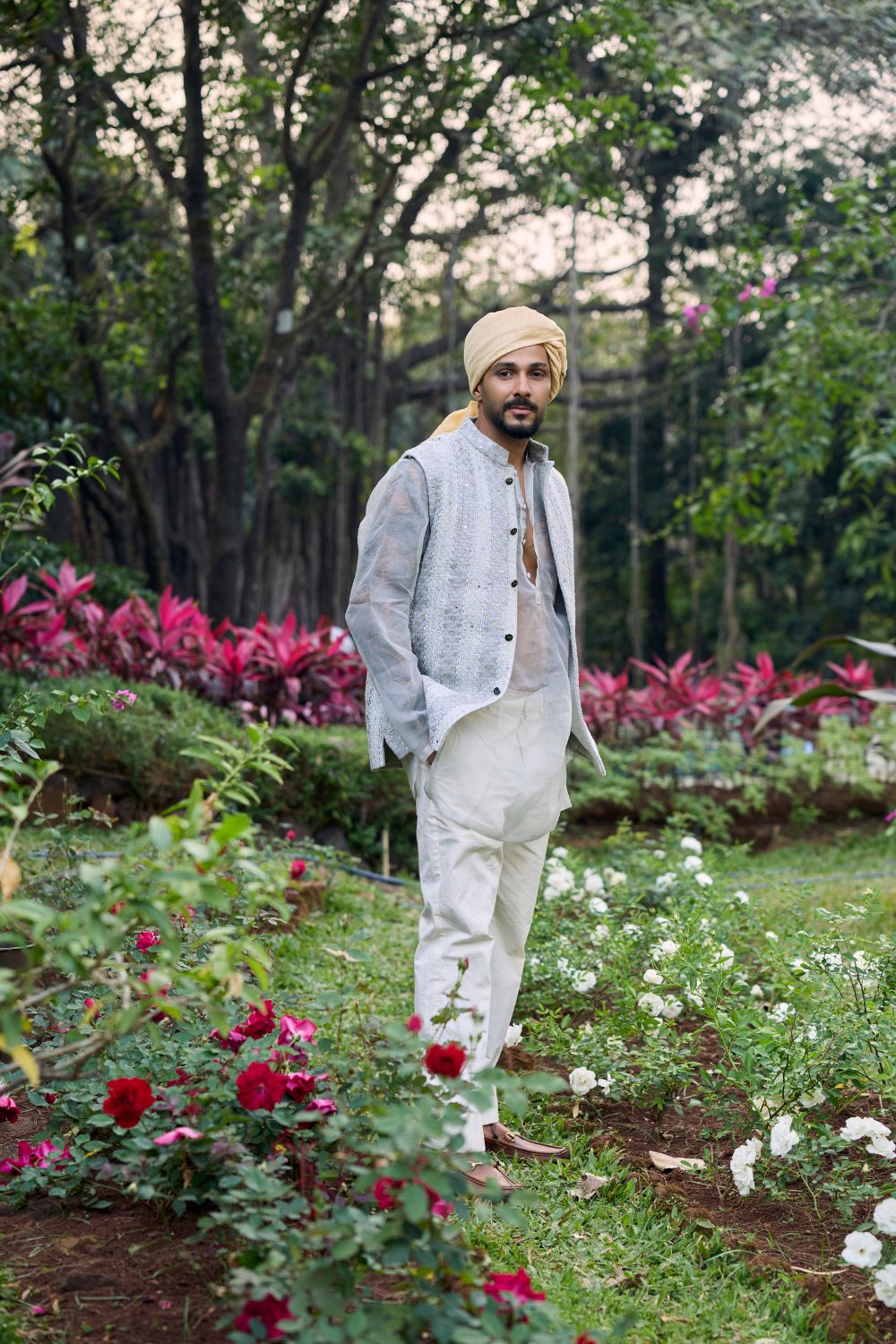 Zoravar Chikankari Bundi Set-B