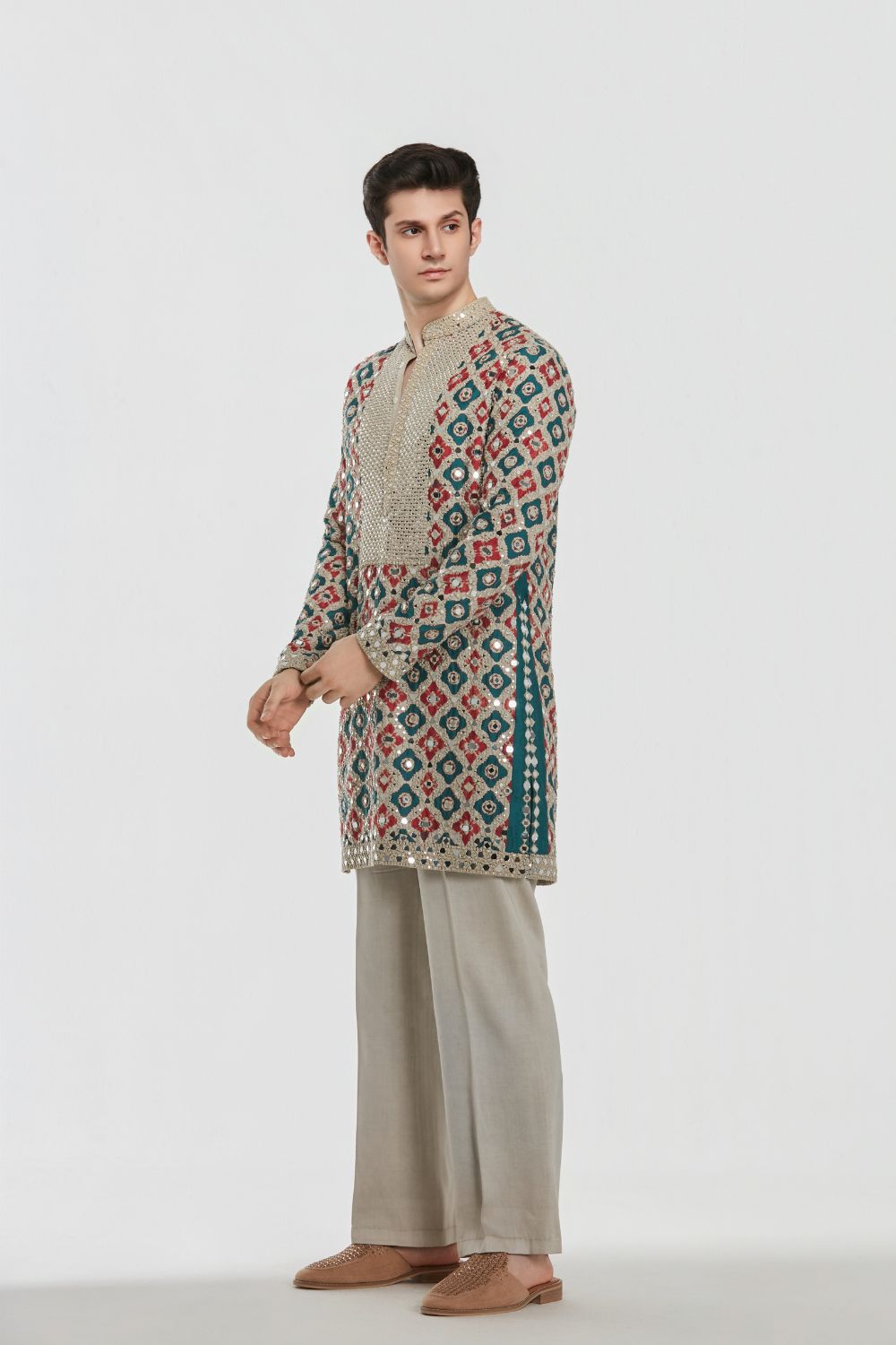 Shrine Multicoloured Kurta Set