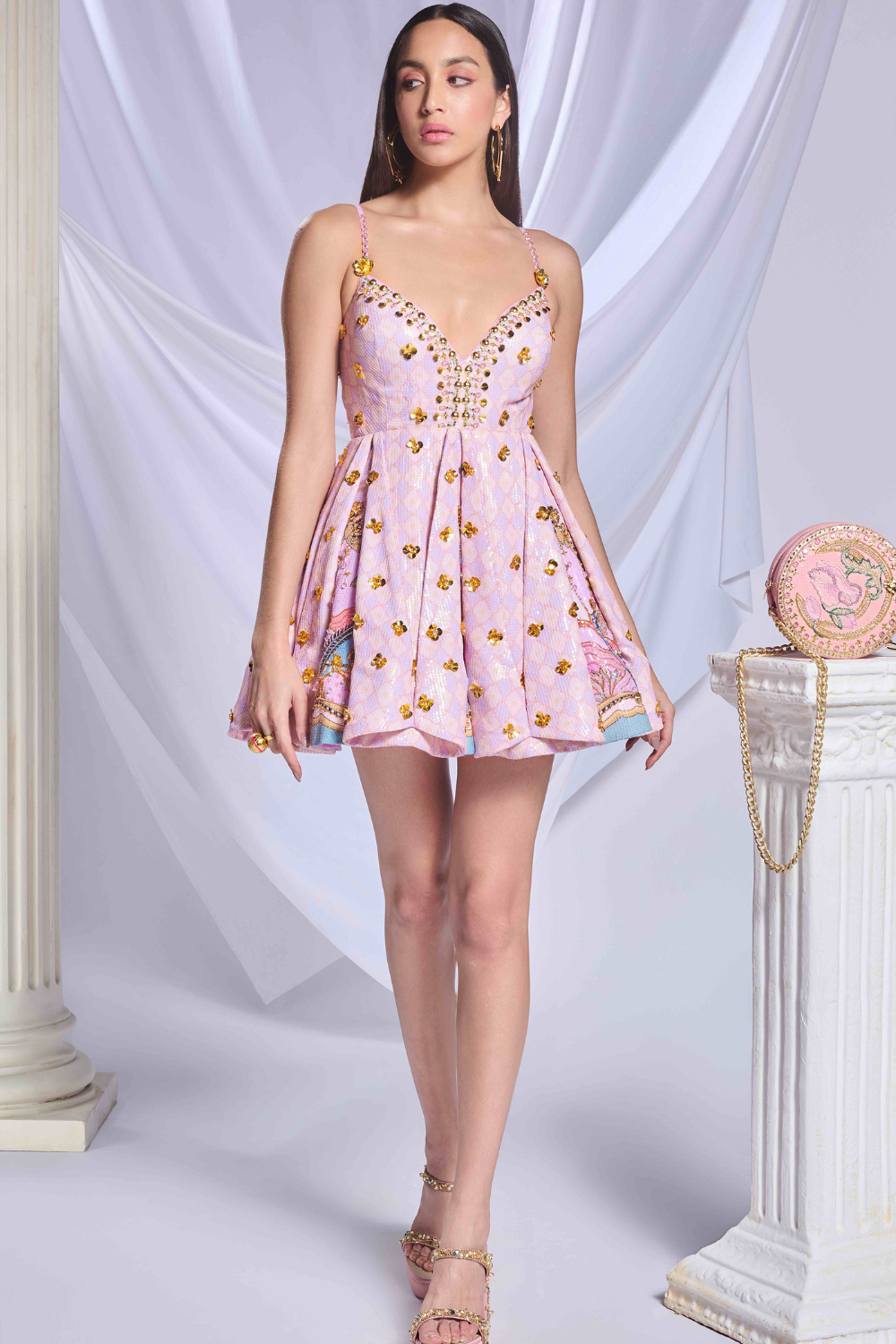 Preach Peach Baby Doll Dress