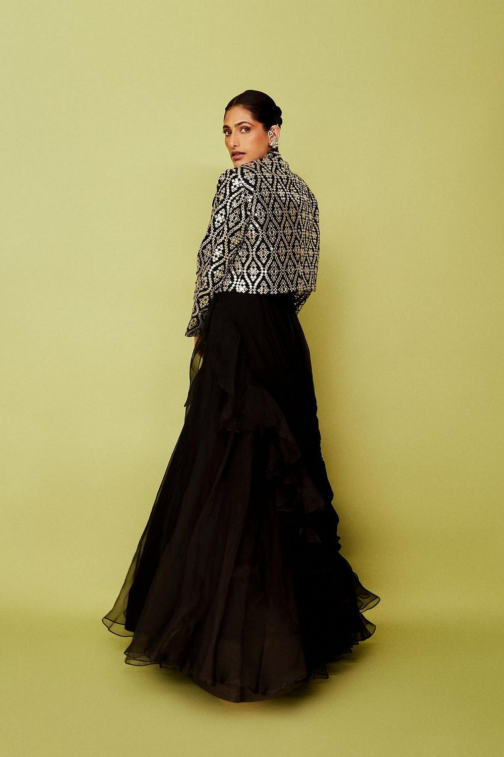 Kubbra Sait in Gandhara Skirt Set