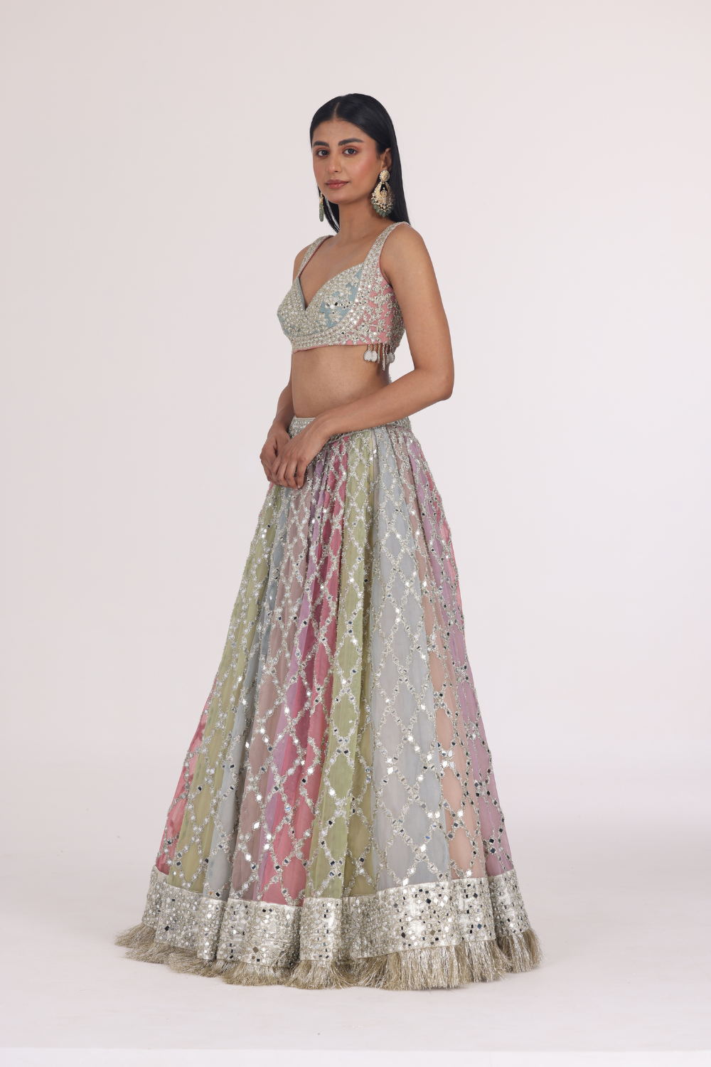 Multicolour Lehenga