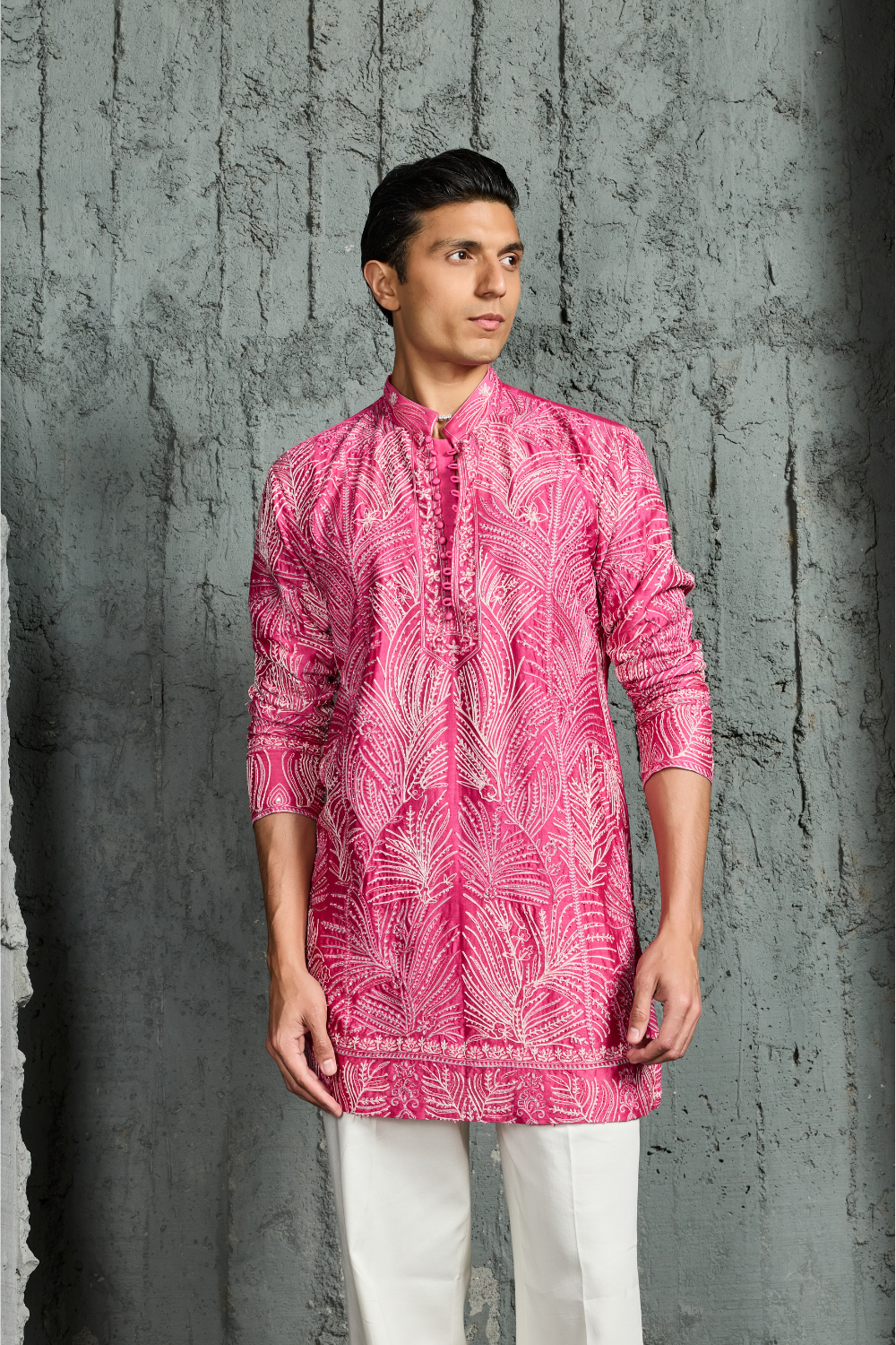 Peony Glow Festive Kurta Set