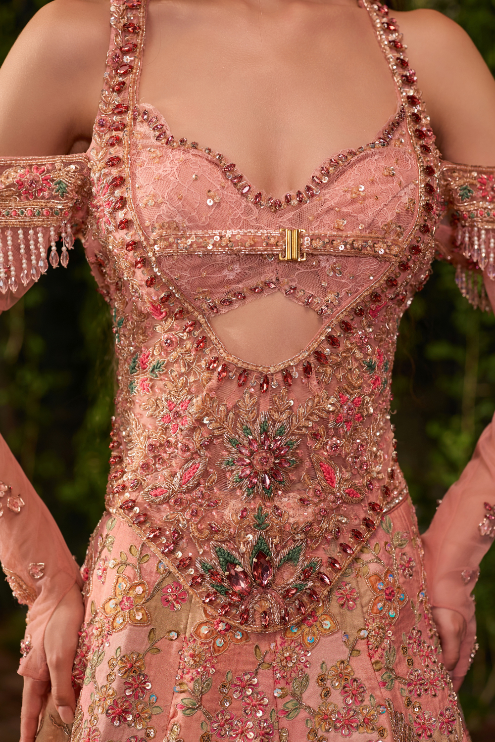 Tarini- The Heirloom Corset Lehenga